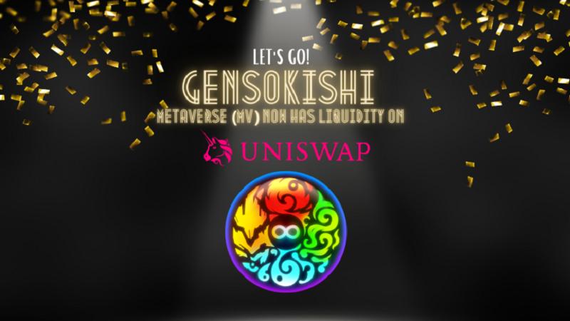 GensoKishi Provides Liquidity to Uniswap V2