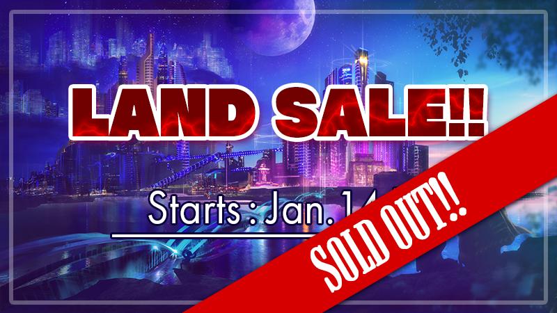 LAND has sold out!