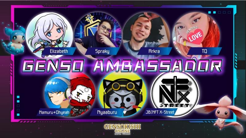 Welcome Our Genso Ambassadors for 2023！！