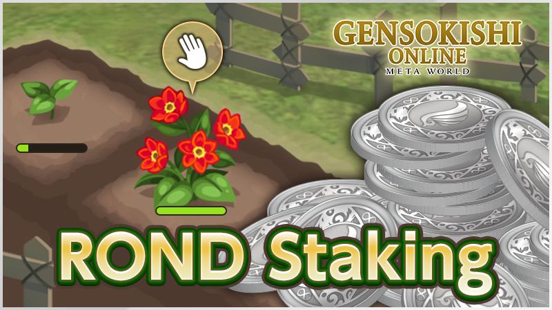 Announcing details for the upcoming ROND staking service!