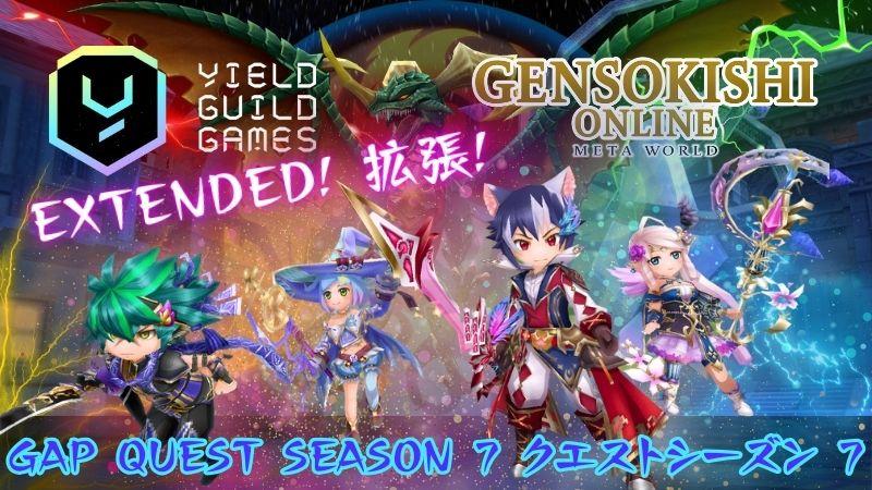 Breaking News: YGG GAP Season 7 GENSO Quests Extended Until Season 8