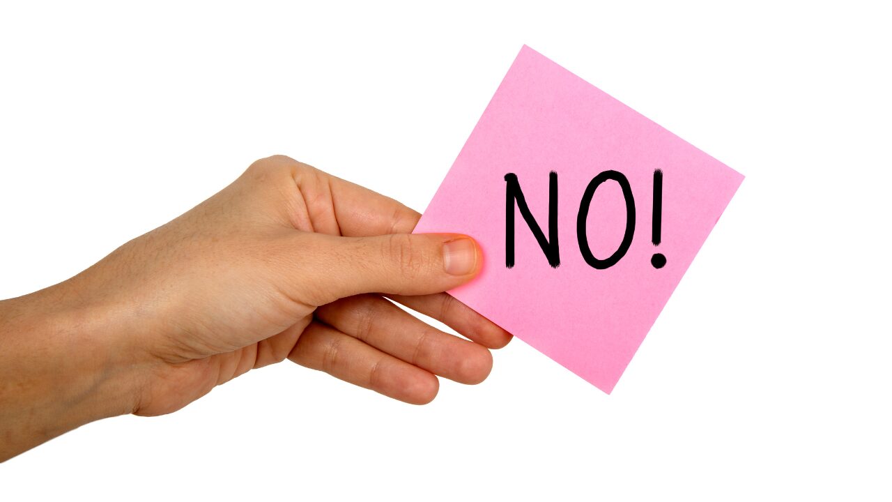 No