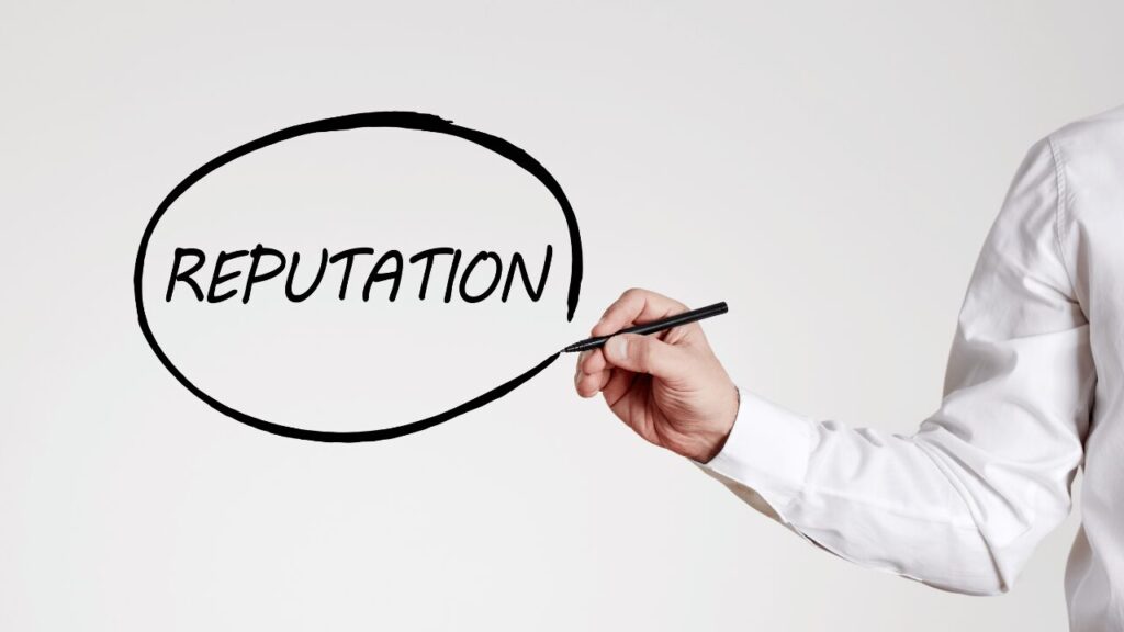 reputationの文字