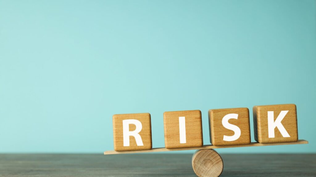 riskと書かれたブロック