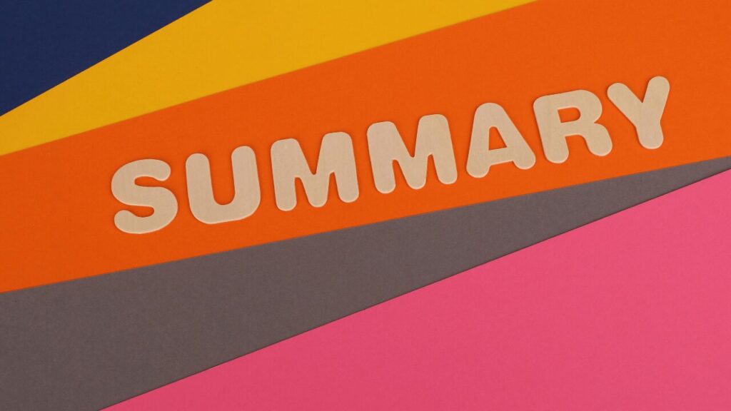 summaryの文字