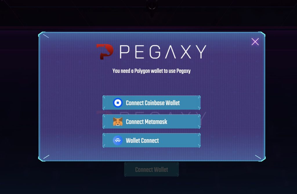 Pegaxy(ペガクシー)　始め方